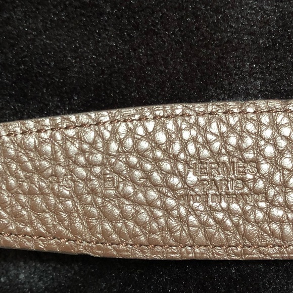 Reversible Hermès belt - Picture 5 of 8